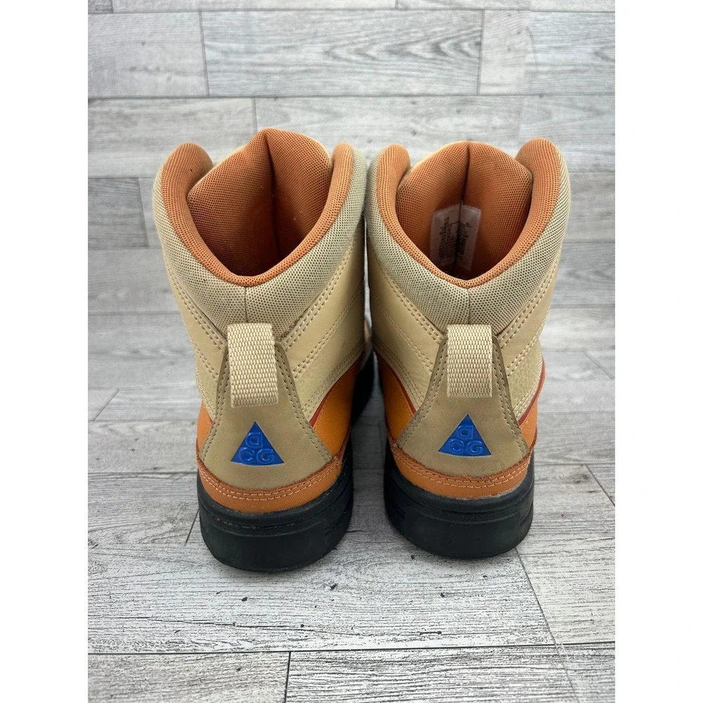 Nike ACG Woodside 2 High Sesame‎ Vivid Orange Boots 524872-201 Youth 4Y